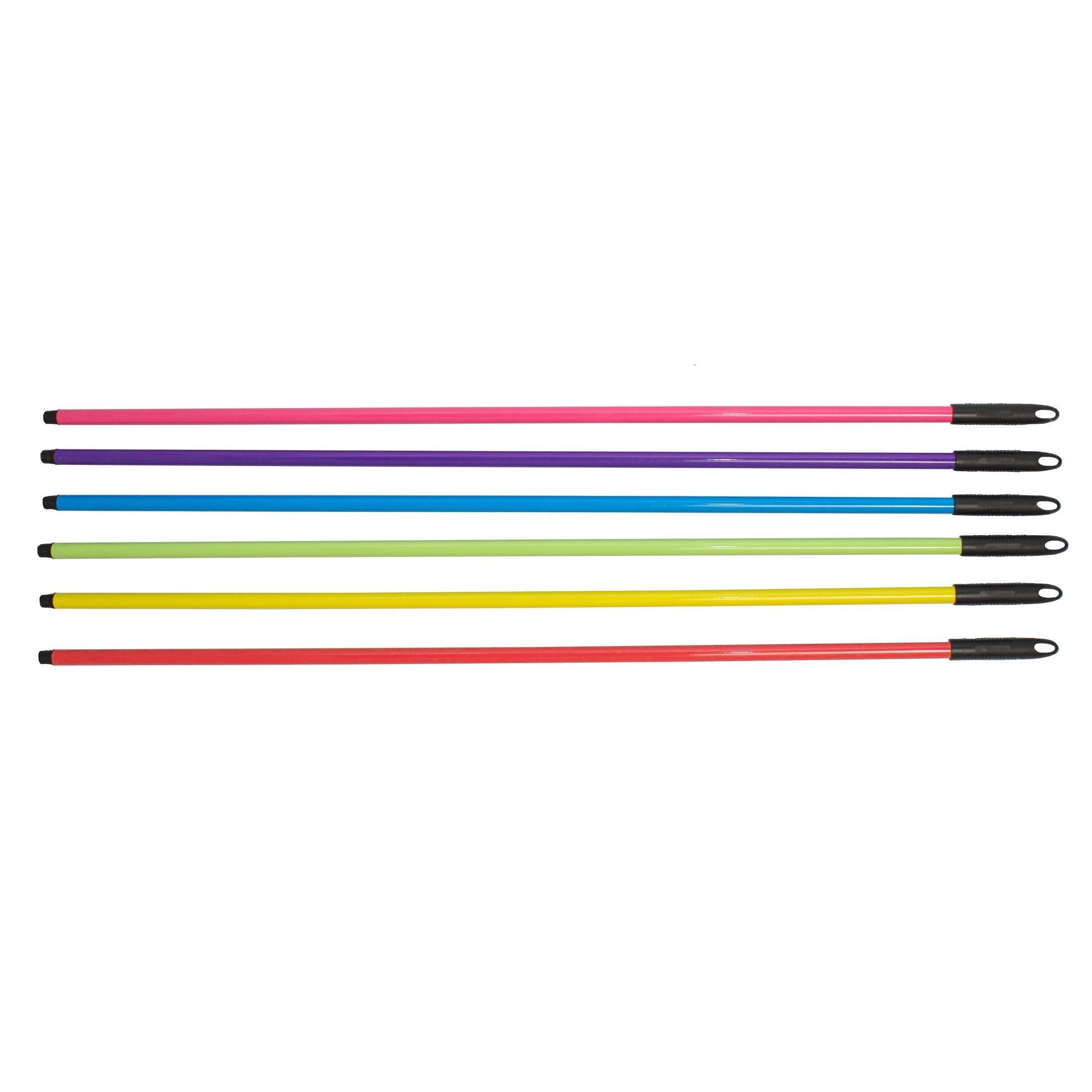 30cm broom head and handle -Pink