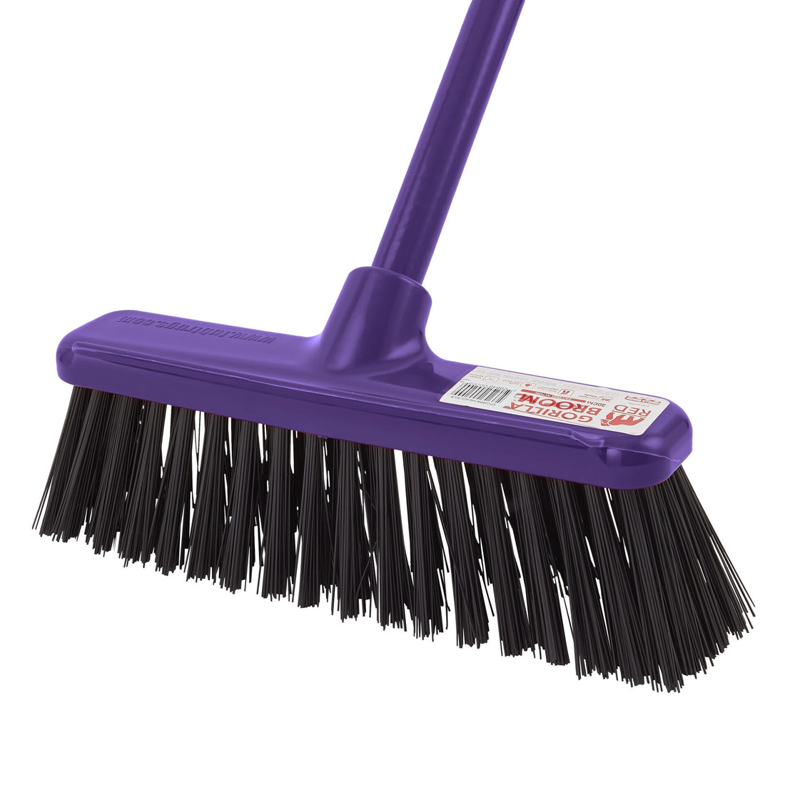 30cm Gorilla Broom - 30cm broom head and handle Purple