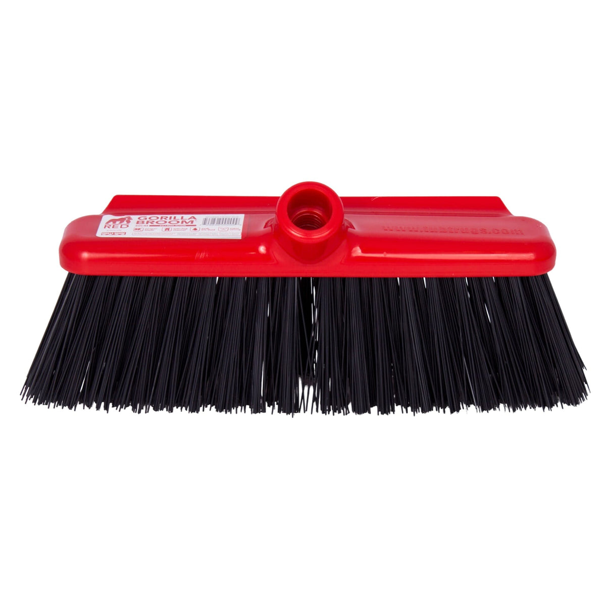 - 30cm broom head and handle -Red
