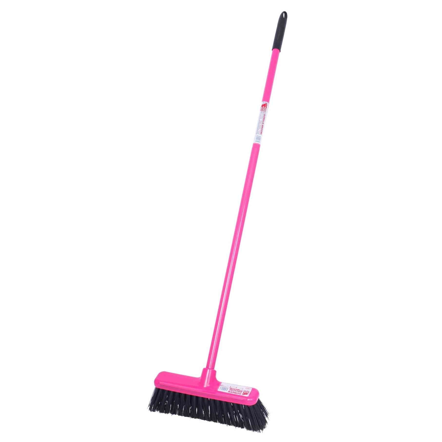 Red Gorilla Short Gorilla Broom - Pink