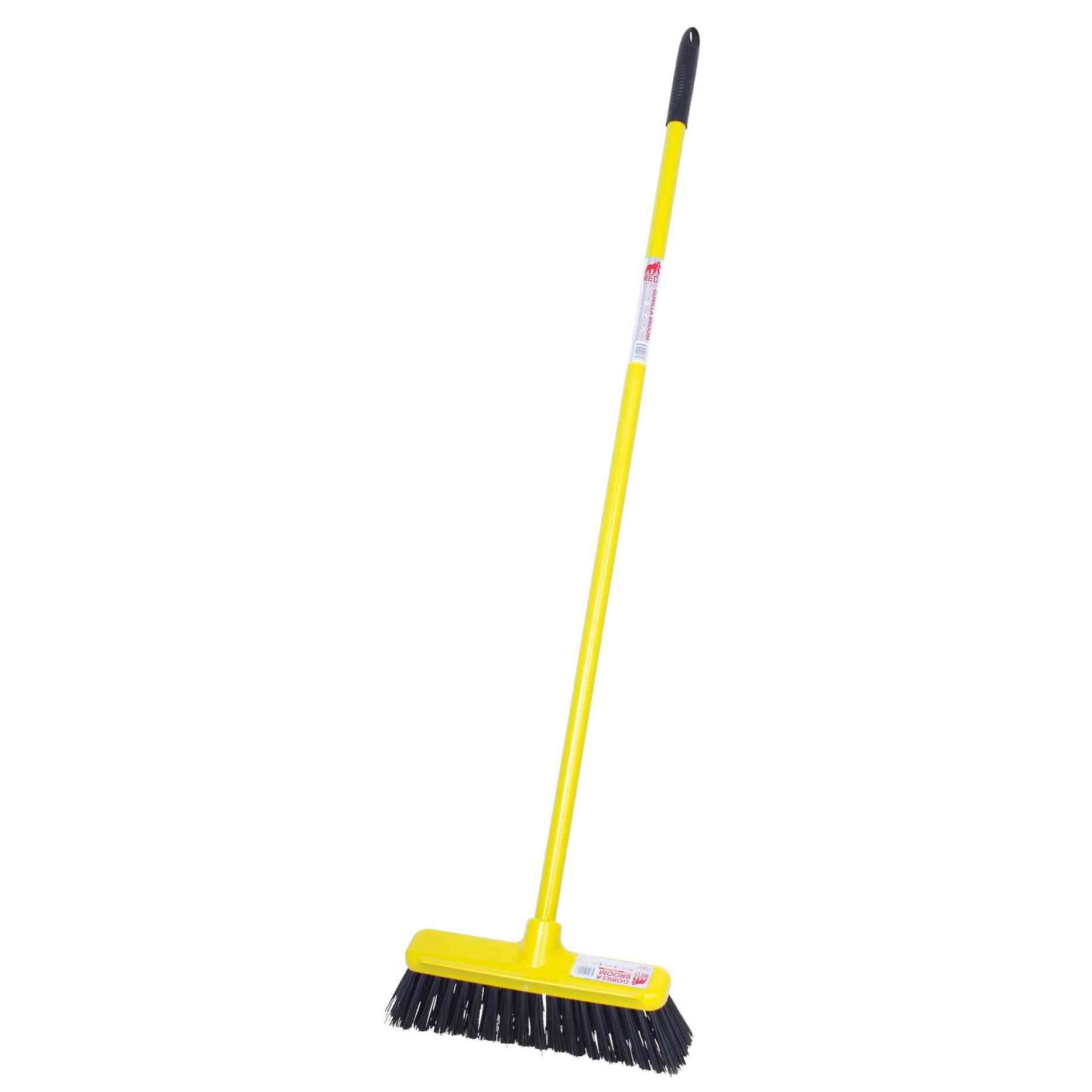 Red Gorilla Short Gorilla Broom - Yellow