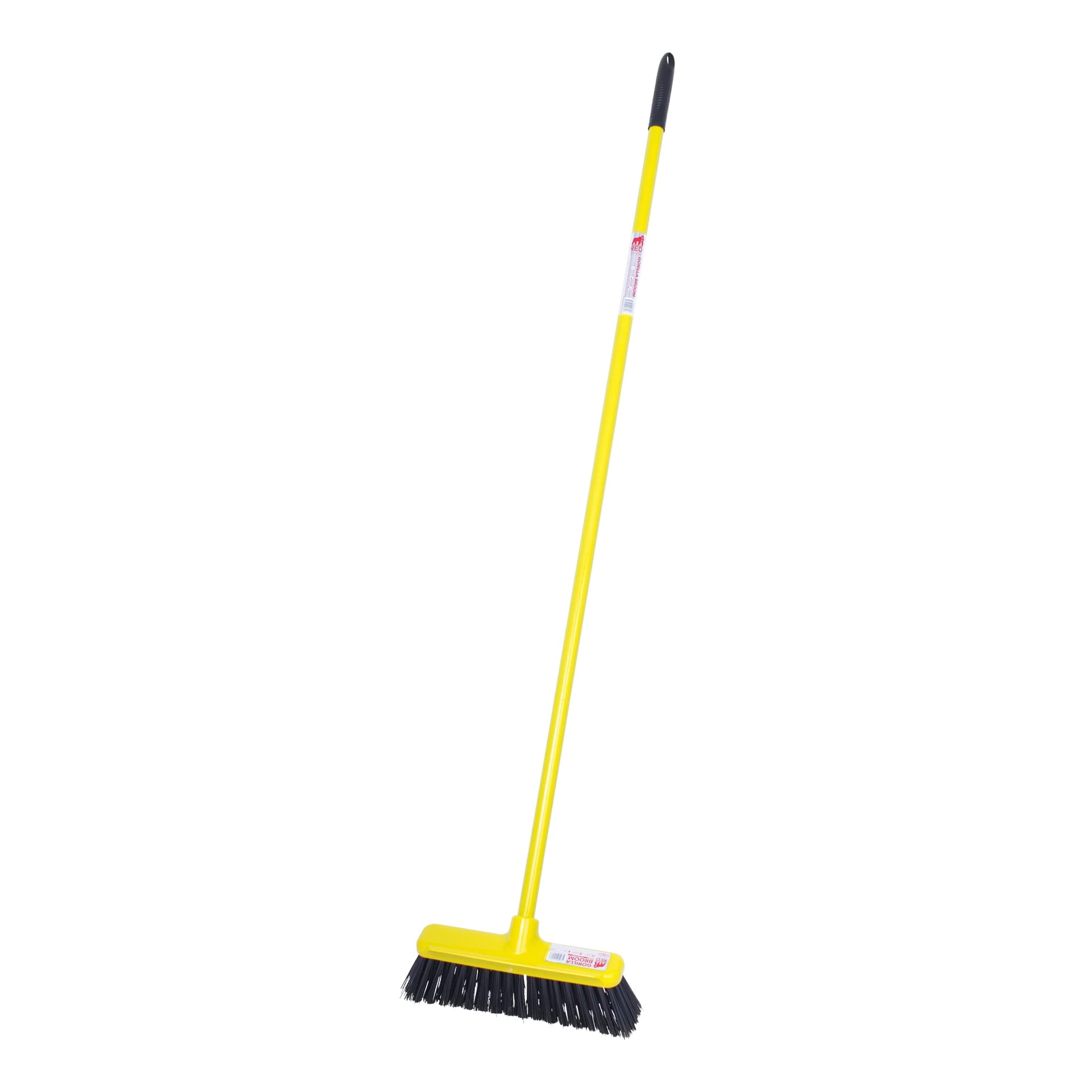 30cm broom head and handle -Yellow