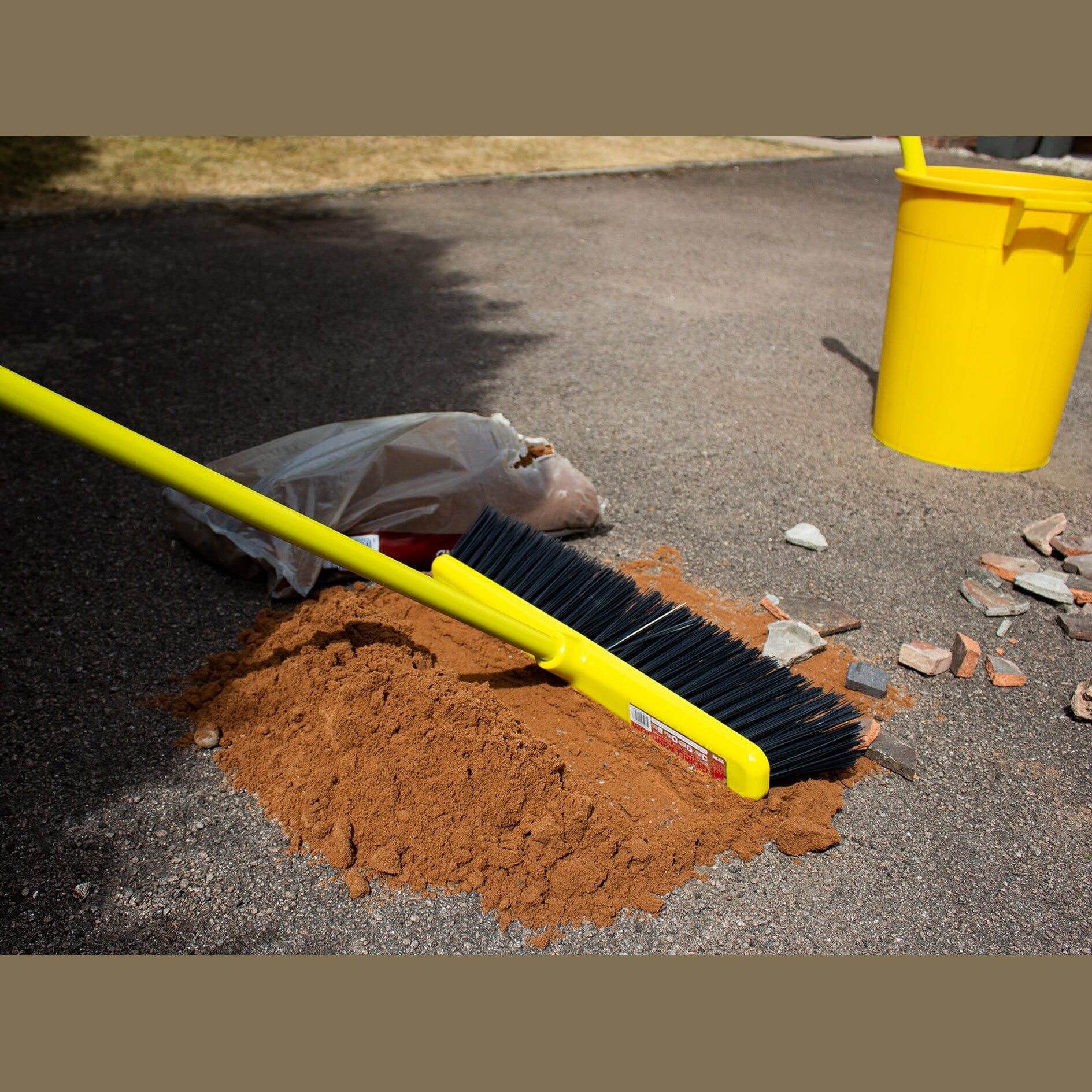 Red Gorilla Gorilla Broom 50cm Replacement Head - Yellow