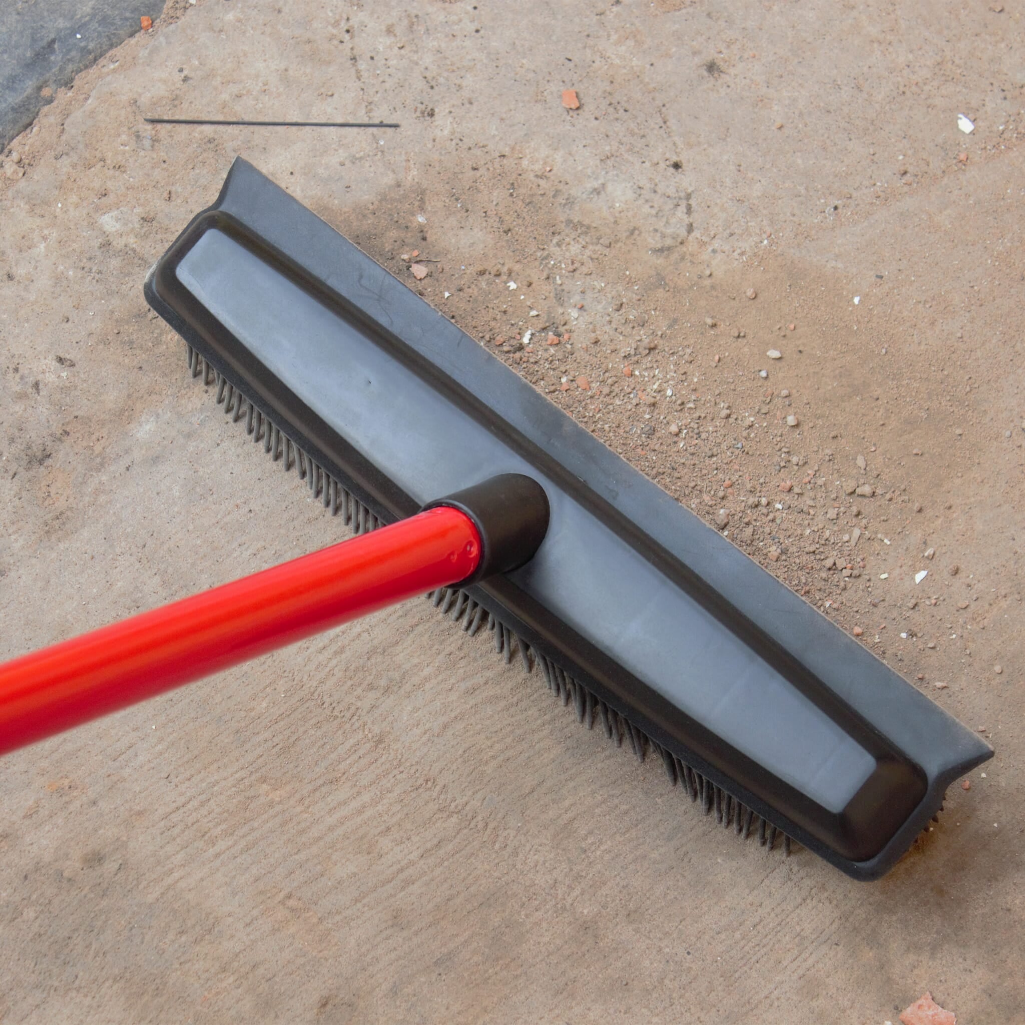 Red Gorilla Rubber Scrubber Broom Head Only