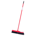 50cm broom head and Handle Red