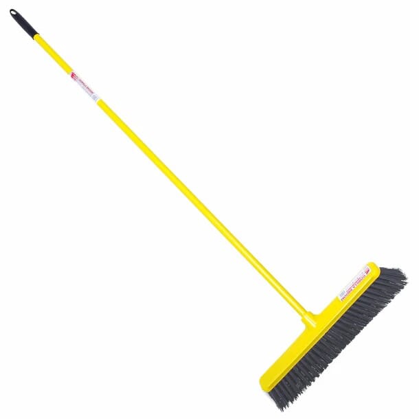 Red Gorilla Soft Bristle Broom 50cm Complete Broom - Yellow