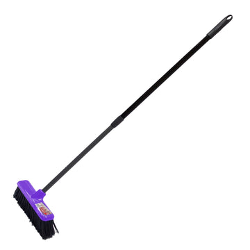 Telescopic Gorilla Brooms - TELESCOPIC HANDLE & 30CM HEAD PURPLE