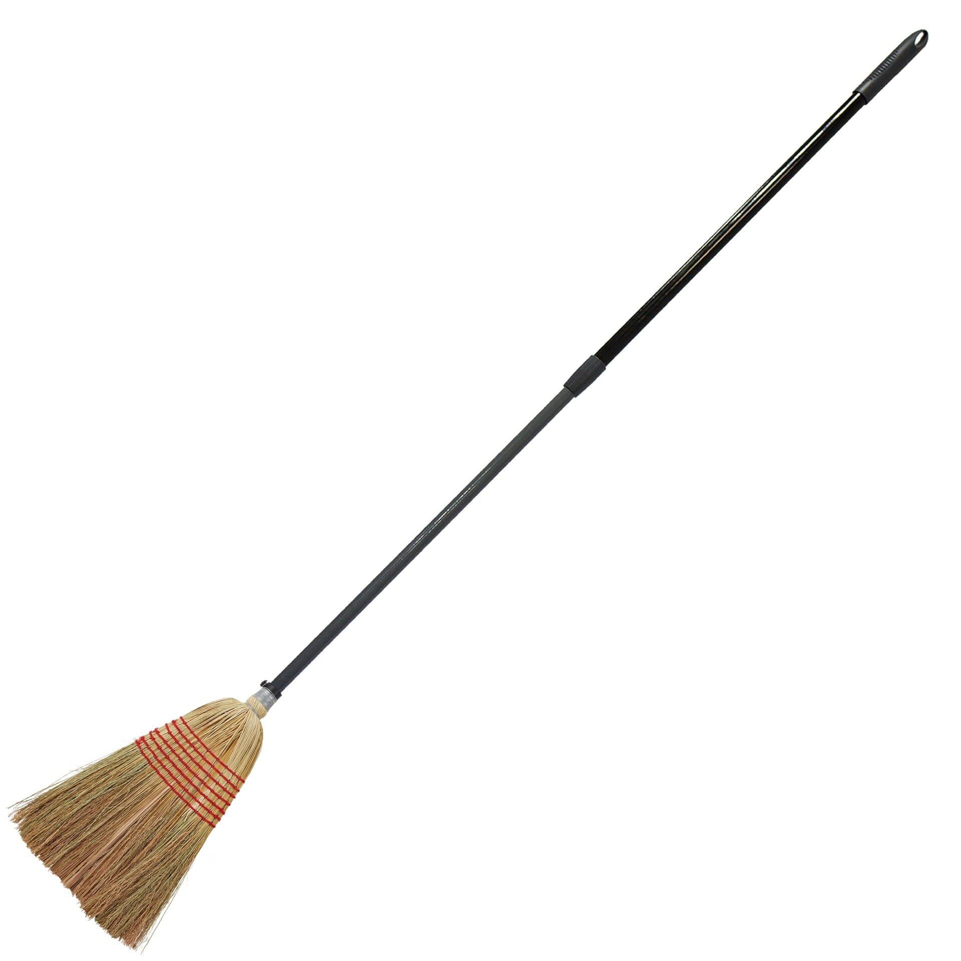 Red Gorilla Telescopic Corn Broom with Large Head