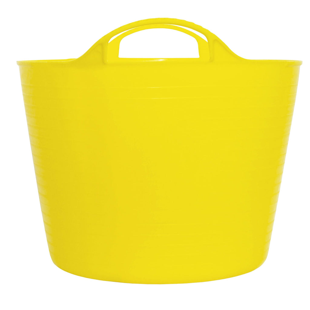 Gorilla Tubs & Recycled Black Tubs - 14L -Yellow