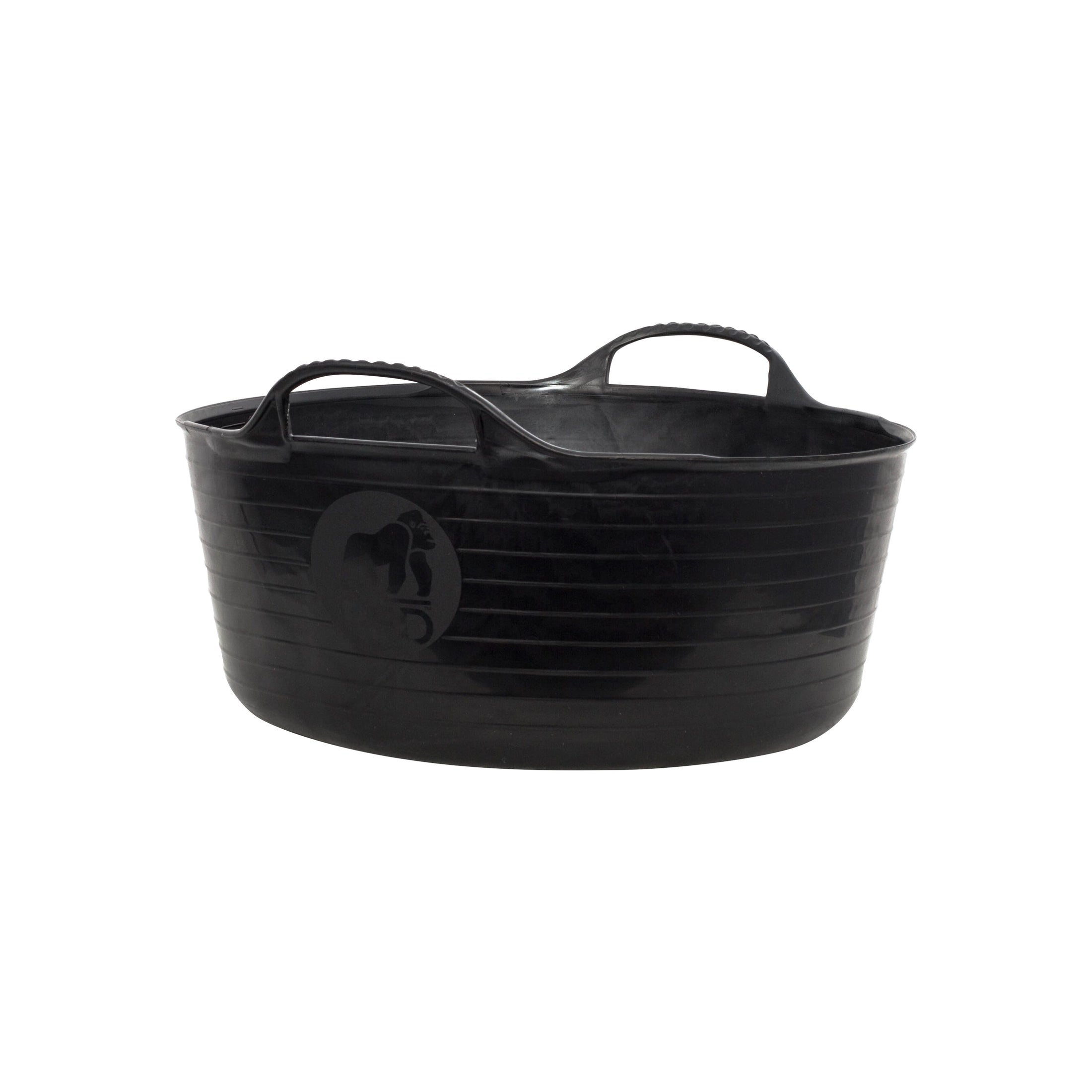 Red Gorilla Gorilla Tub Small Shallow 15L - Black