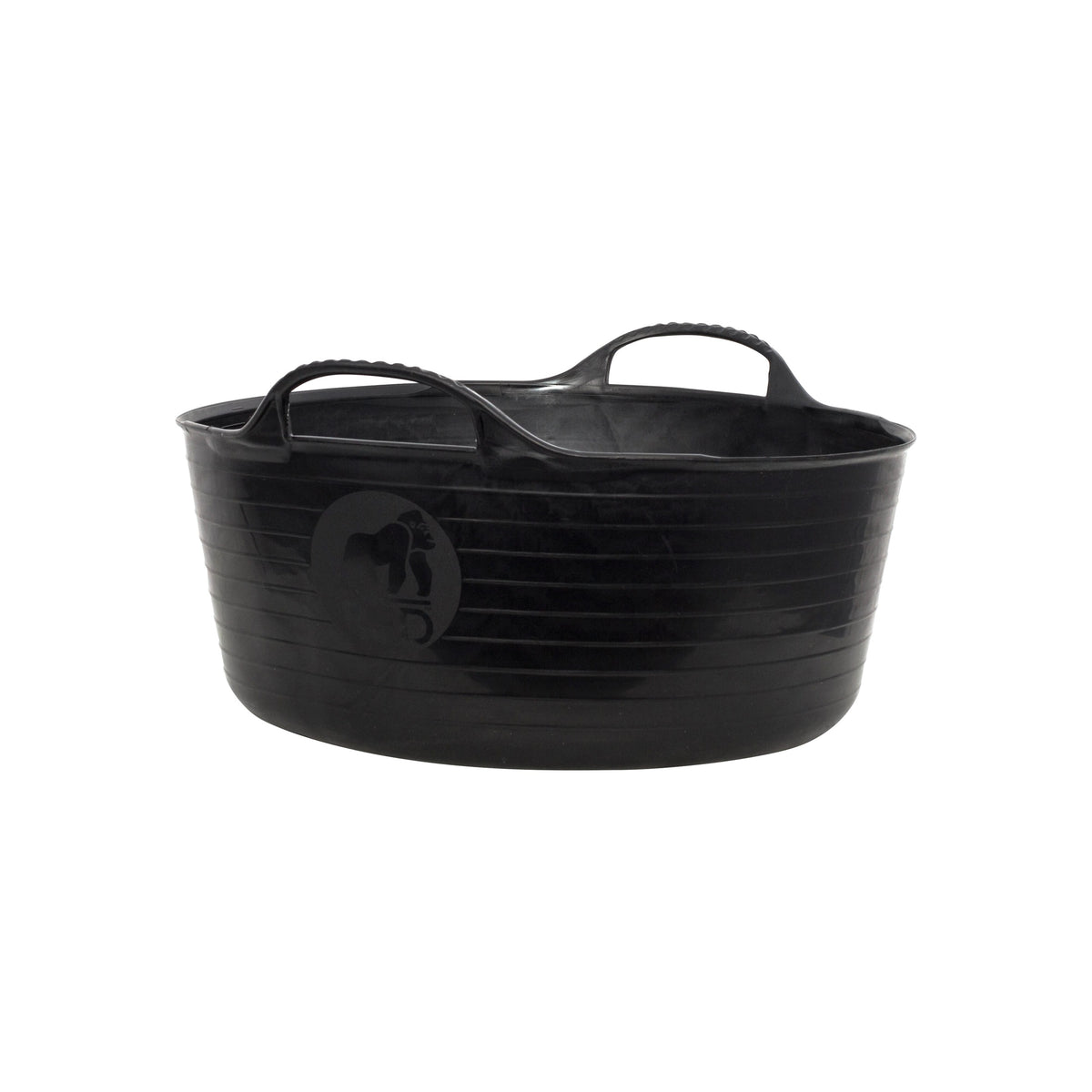 Red Gorilla Gorilla Tub Small Shallow 15L - Black
