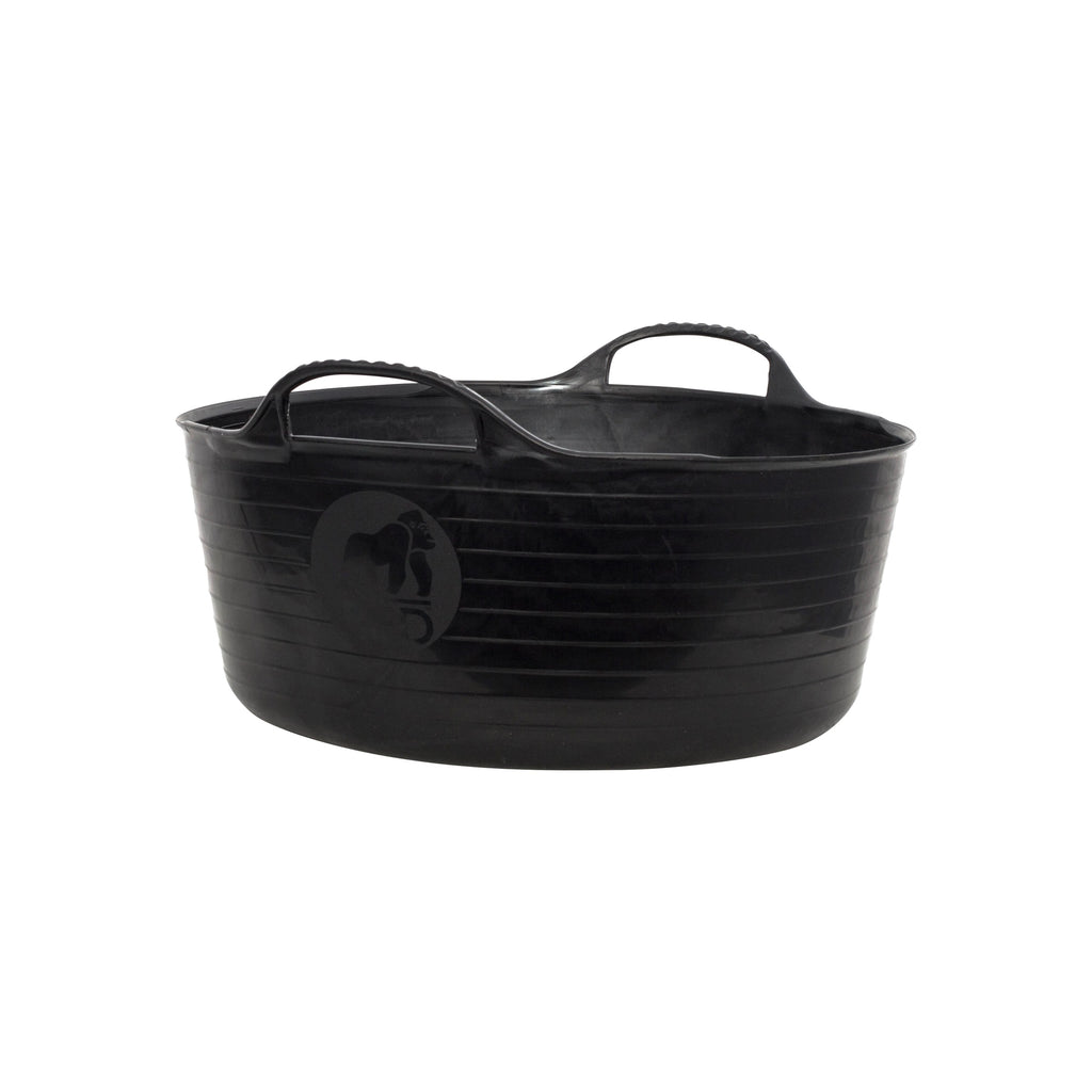 Red Gorilla Gorilla Tub Small Shallow 15L - Black