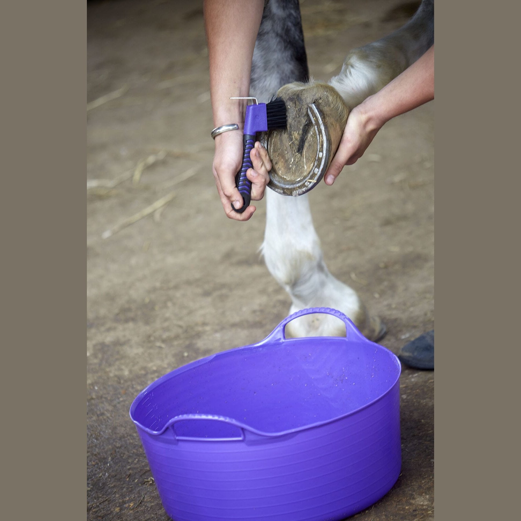 Red Gorilla Gorilla Tub Small Shallow 15L - Purple