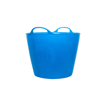 Tubs & Recycled Black Tubs - Medium 26L Blue