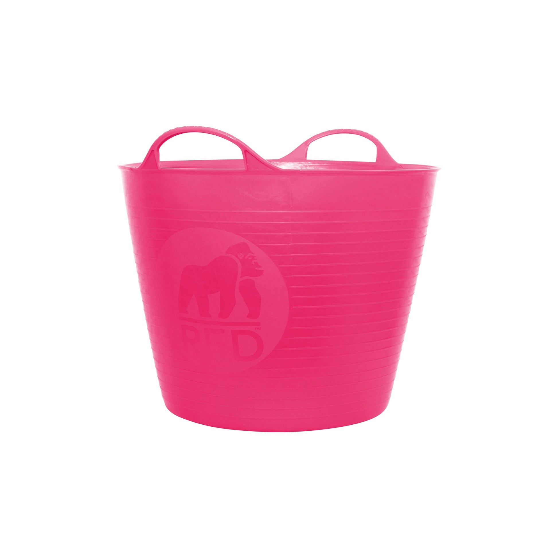 Tubs & Recycled Black Tubs - Medium 26L Pink