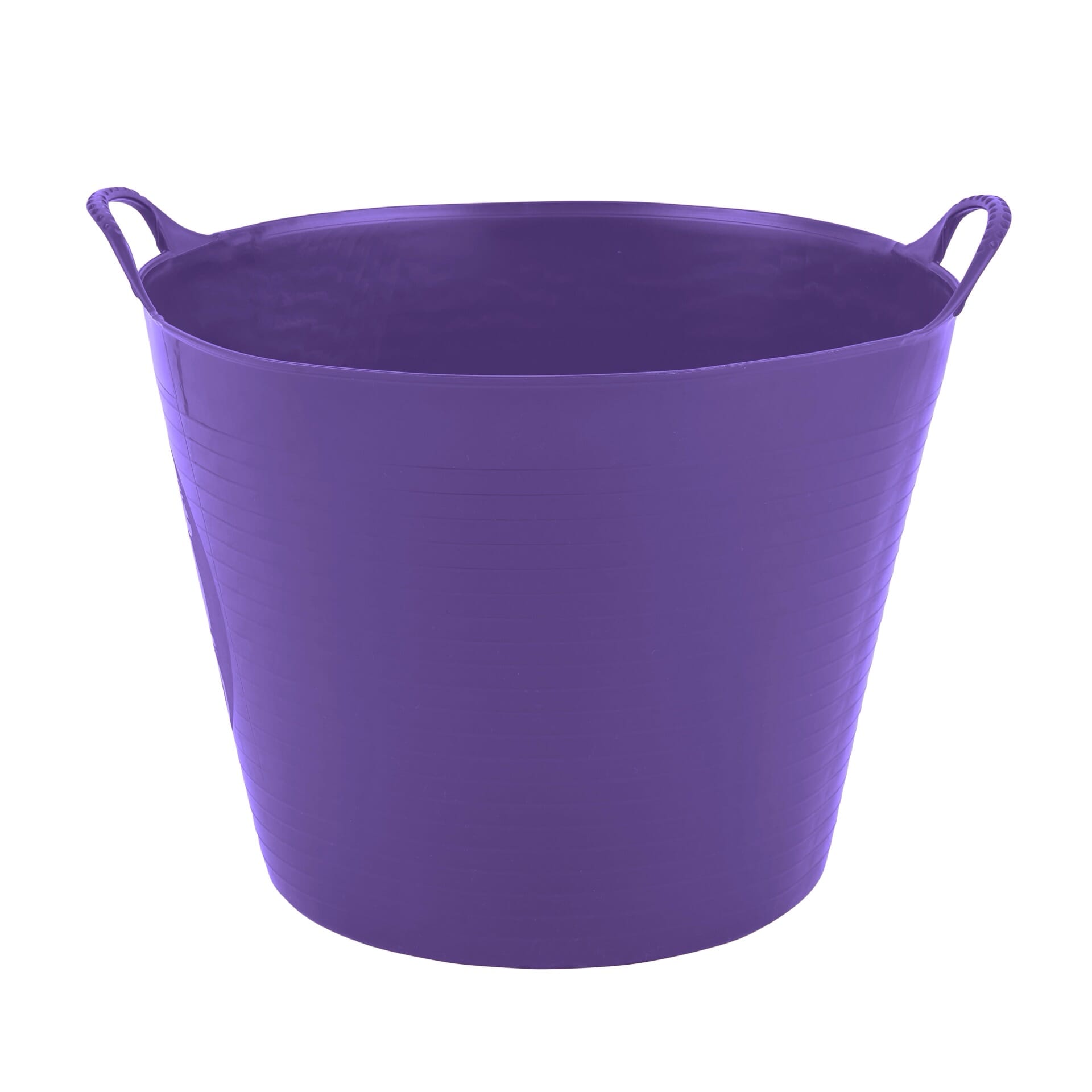 Tubs & Recycled Black Tubs - Medium 26L Purple