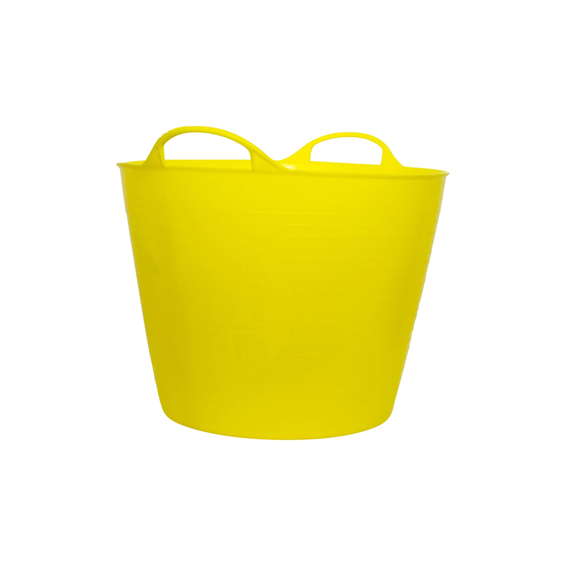 Tubs & Recycled Black Tubs - Medium 26L Yellow