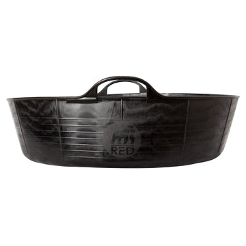 Tubs & Recycled Black Tubs - Large Shallow 35L Black
