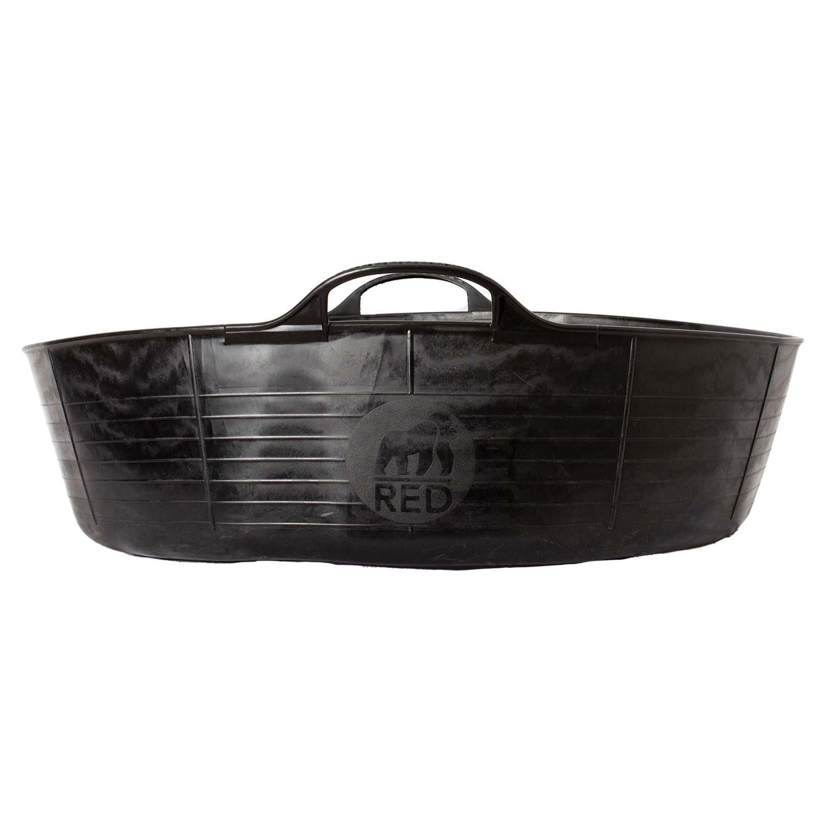 Red Gorilla Large Shallow 35L Tub - Black