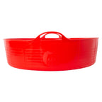 Tubs & Recycled Black Tubs - Large Shallow 35L Red