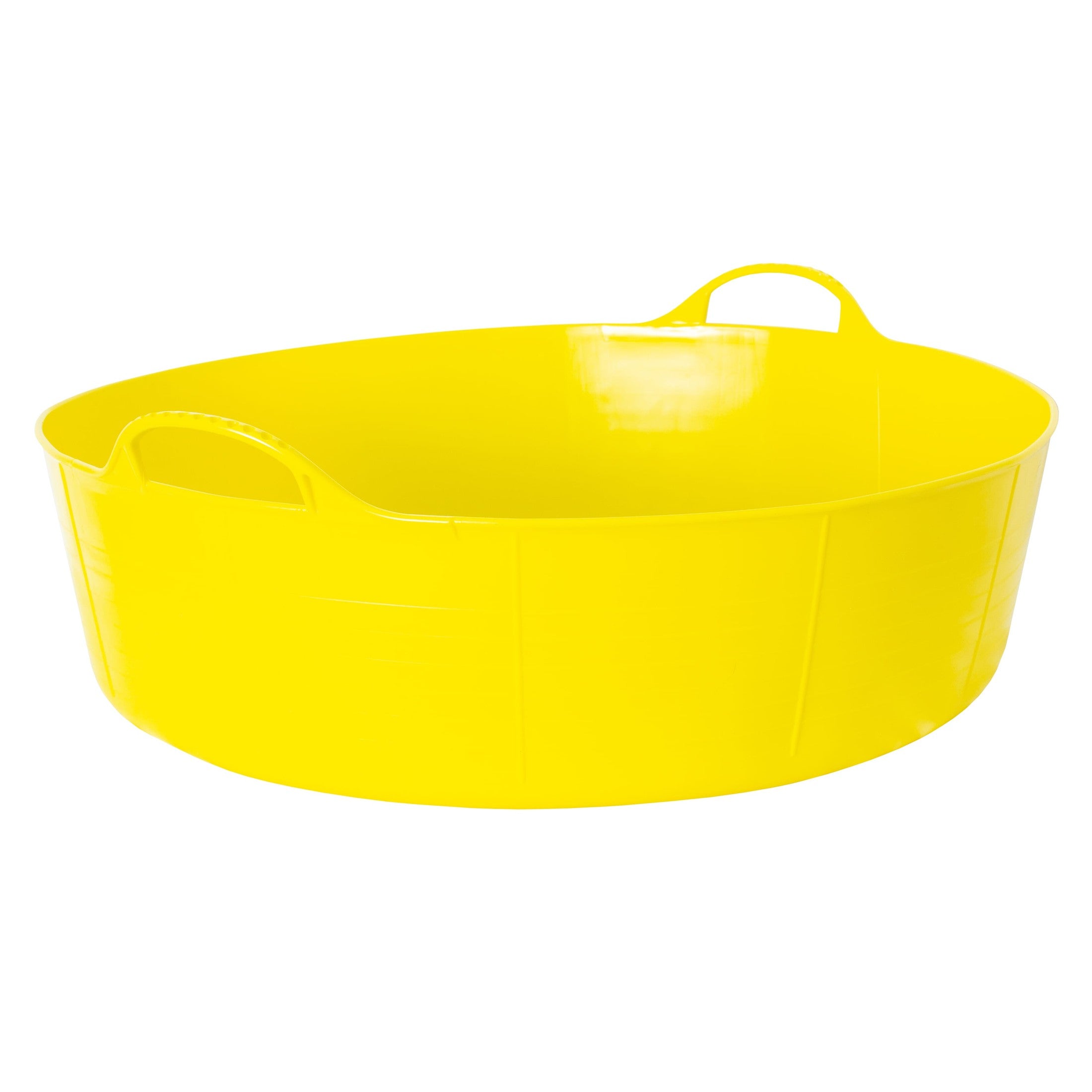 Red Gorilla Gorilla Tub Large Shallow 35L - Yellow