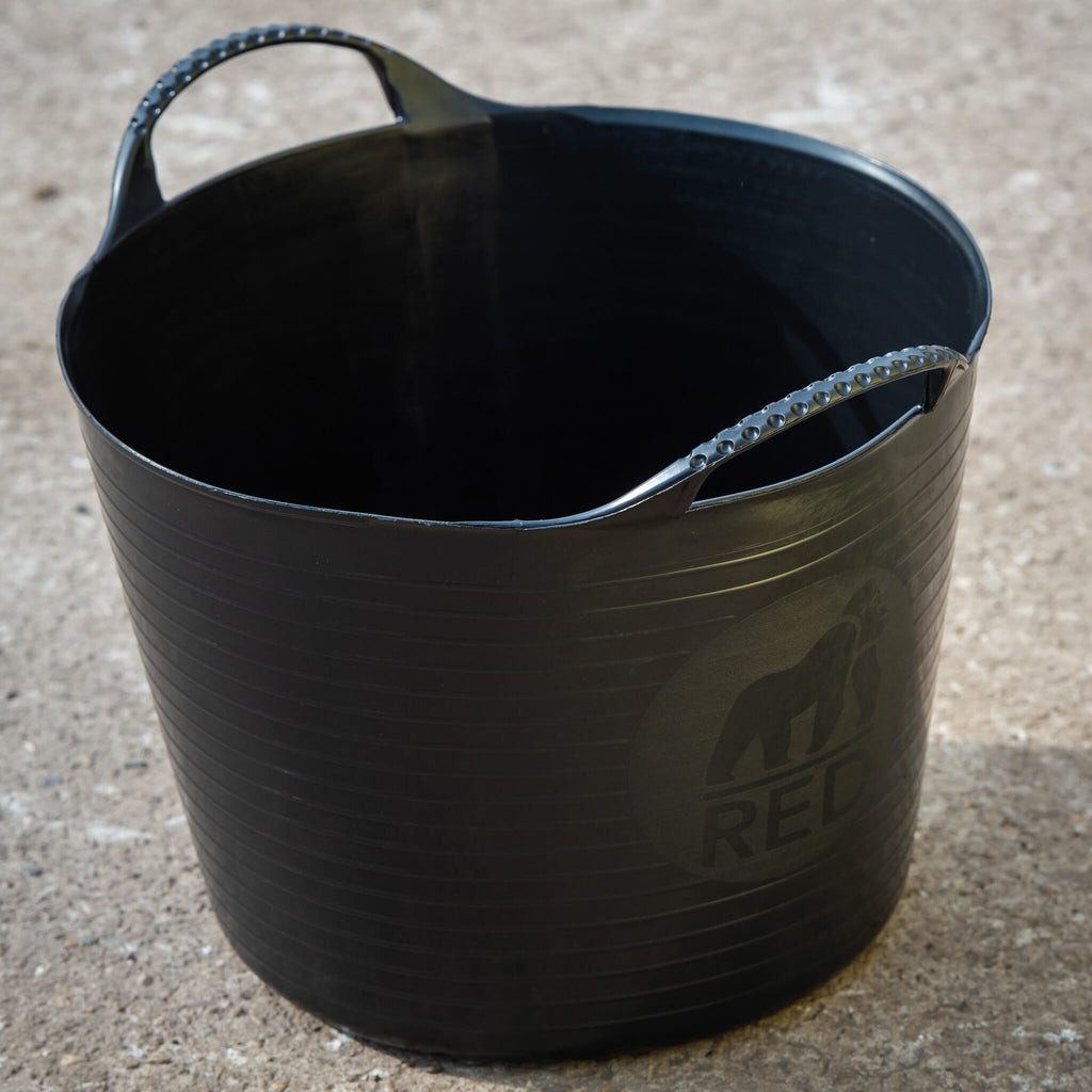 Red Gorilla Large 38L Tub - Black