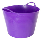 Tubs & Recycled Black Tubs - Large 38L Purple