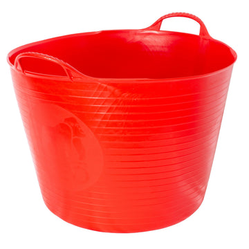 Tubs & Recycled Black Tubs - Large 38L Red