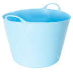 Tubs & Recycled Black Tubs - Large 38L Sky Blue