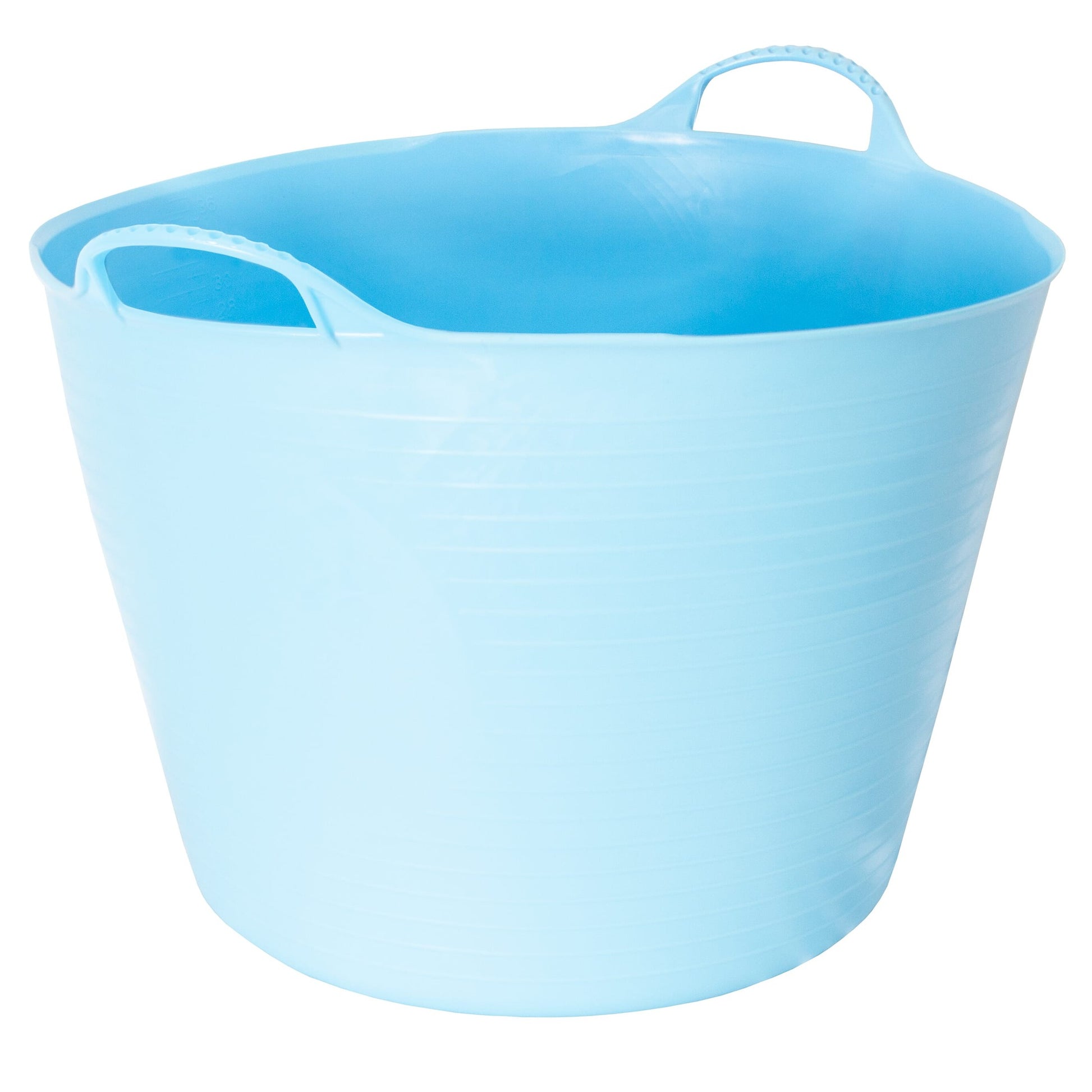 Tubs & Recycled Black Tubs - Large 38L Sky Blue