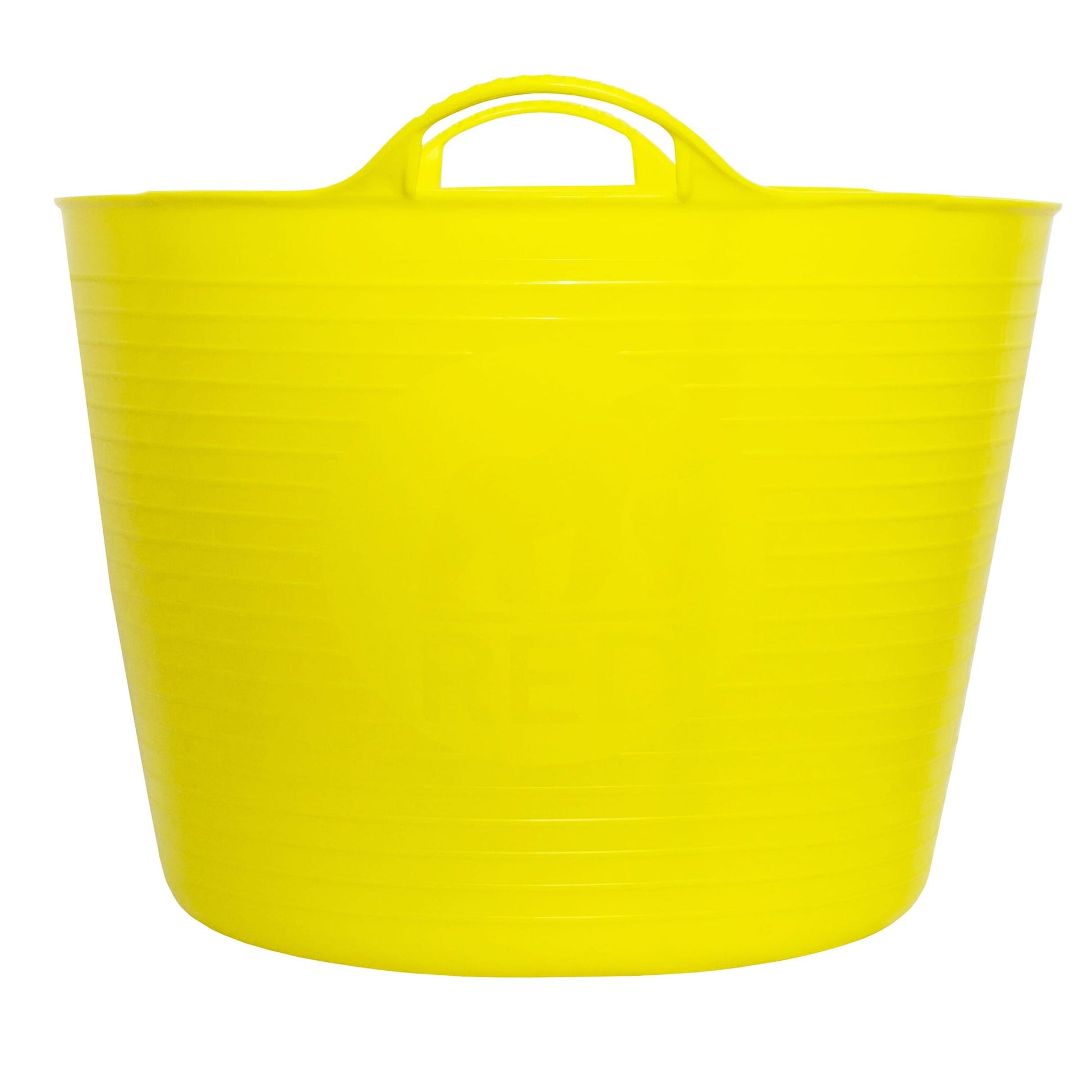 Tubs & Recycled Black Tubs - Large 38L Yellow