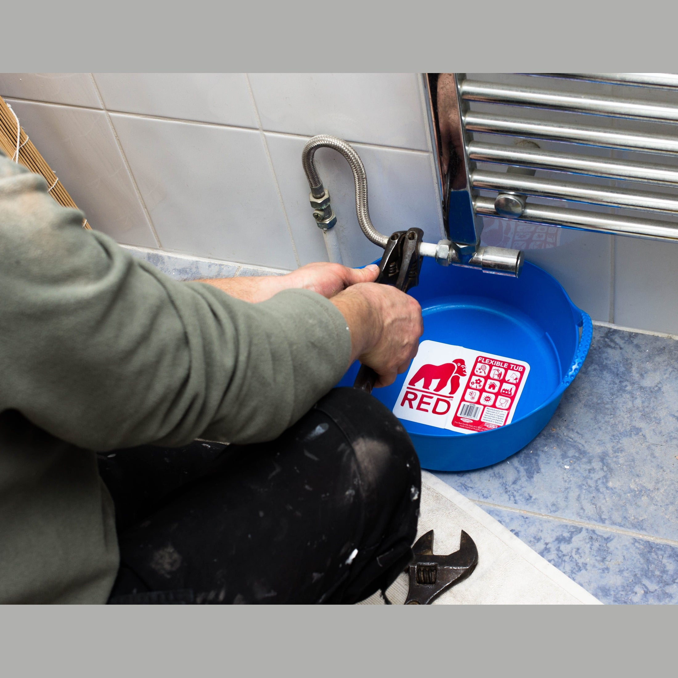 Red Gorilla Gorilla Tub Mini Shallow 5L - Blue