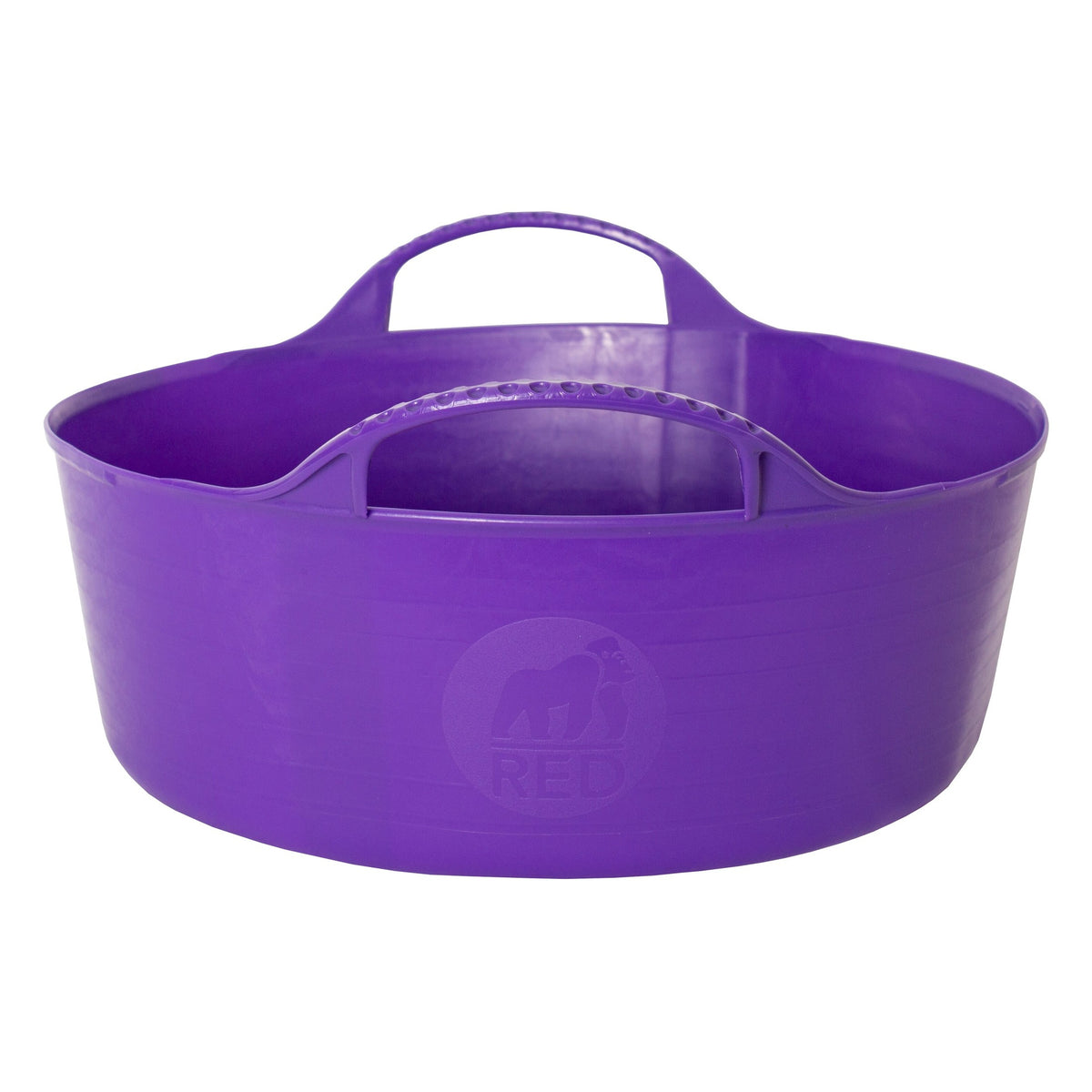 Gorilla Tubs & Recycled Black Tubs - Mini Shallow 5L- Purple
