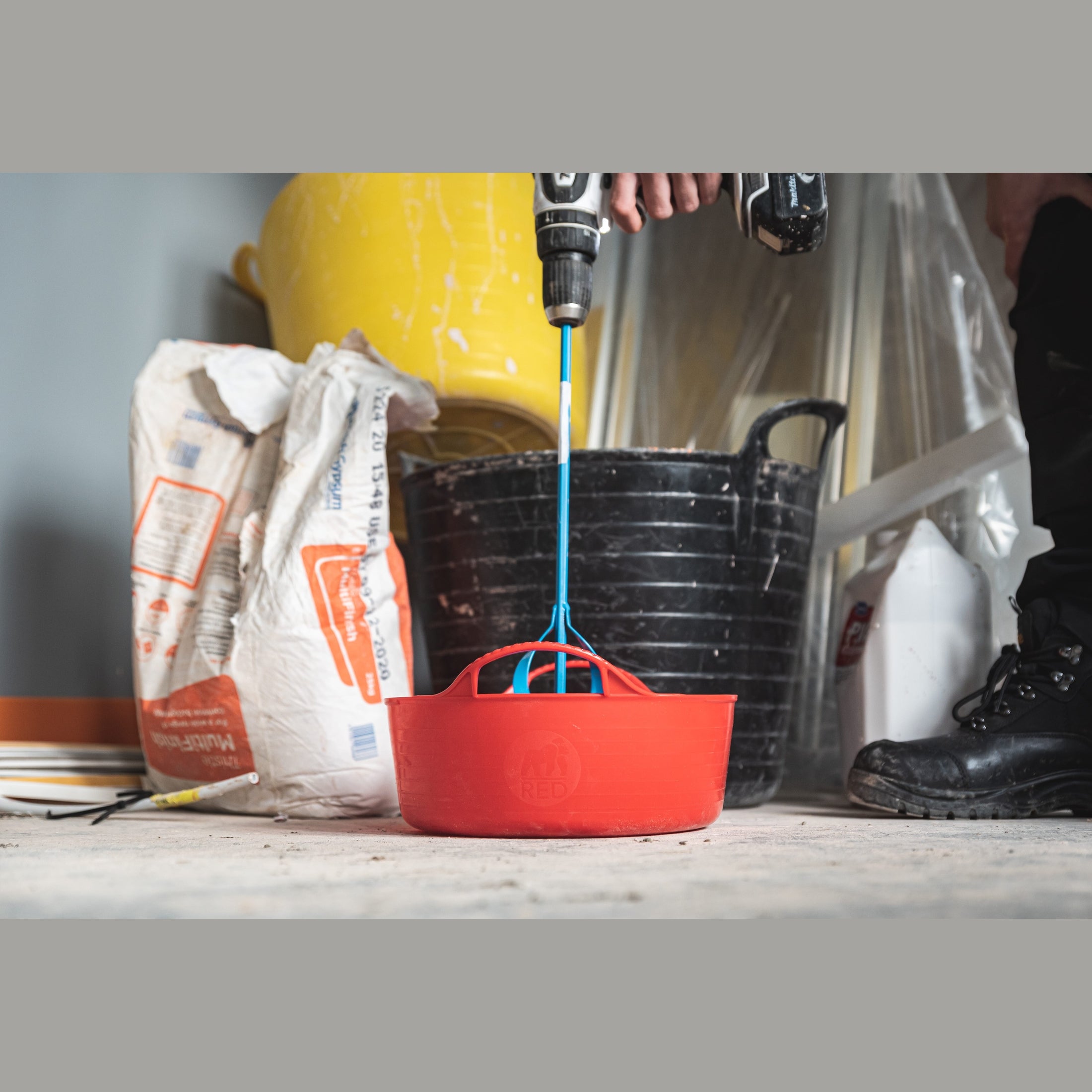 Red Gorilla Mini Shallow 5L Tub - Red