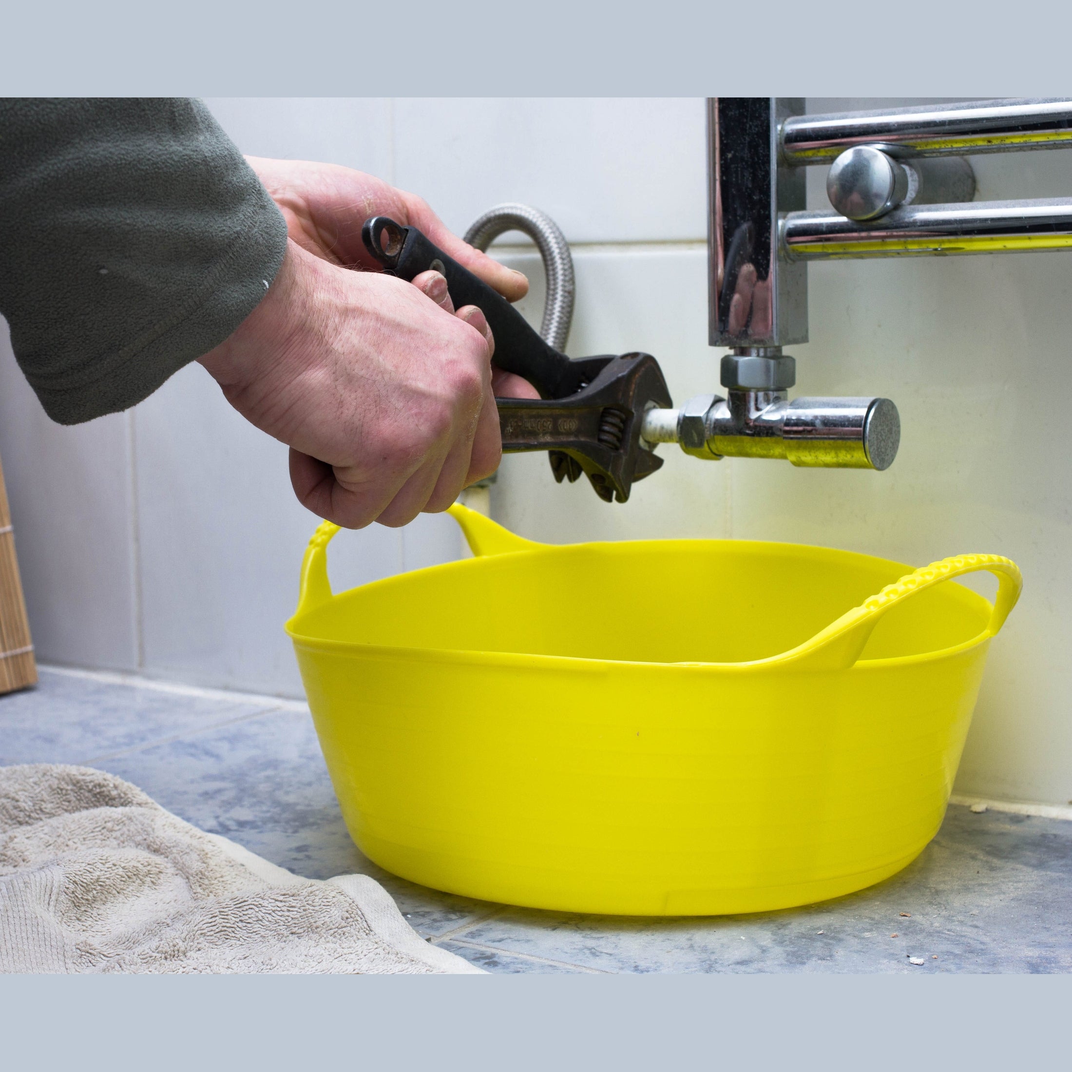 Red Gorilla Gorilla Tub Mini Shallow 5L - Yellow