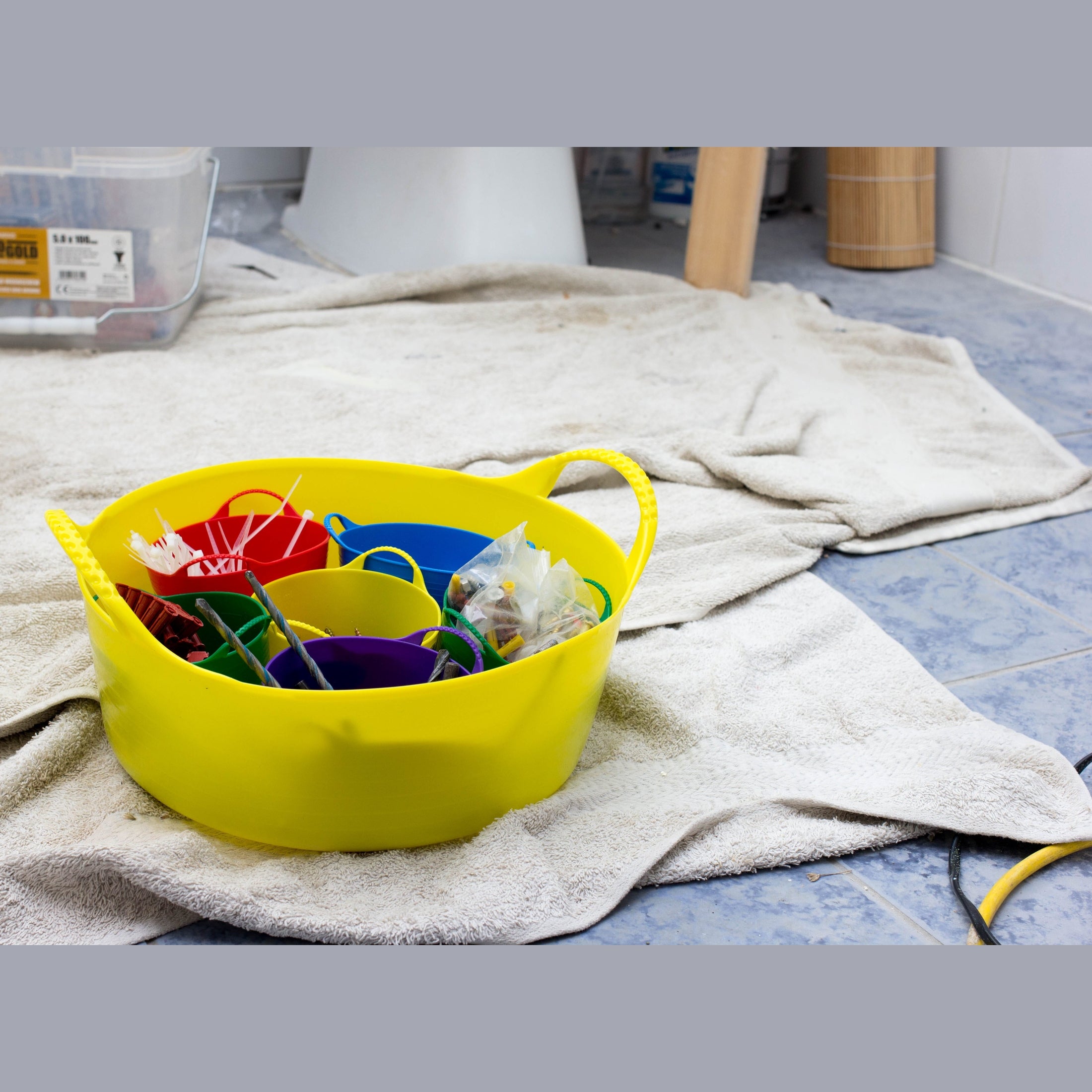 Red Gorilla Gorilla Tub Mini Shallow 5L - Yellow