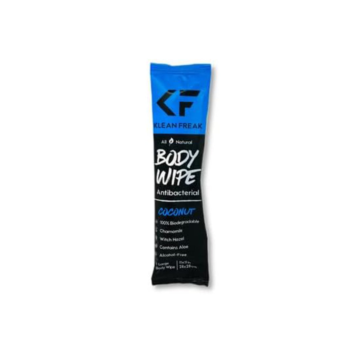 Klean Freak Body Wipes Single Sachet - Coconut