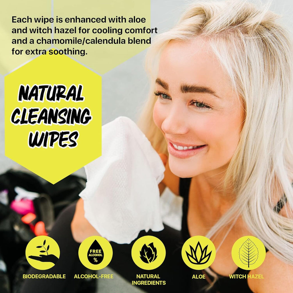 Klean Freak Body Wipes Single Sachet - Citrus