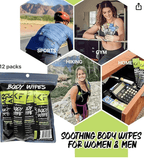 Klean Freak Body Wipes Single Sachet - Lemon Grass & Citronella