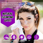 Klean Freak Body Wipes Single Sachet - Lavender