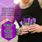 Klean Freak Body Wipes Single Sachet - Lavender