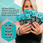 Klean Freak Body Wipes Single Sachet - Peppermint