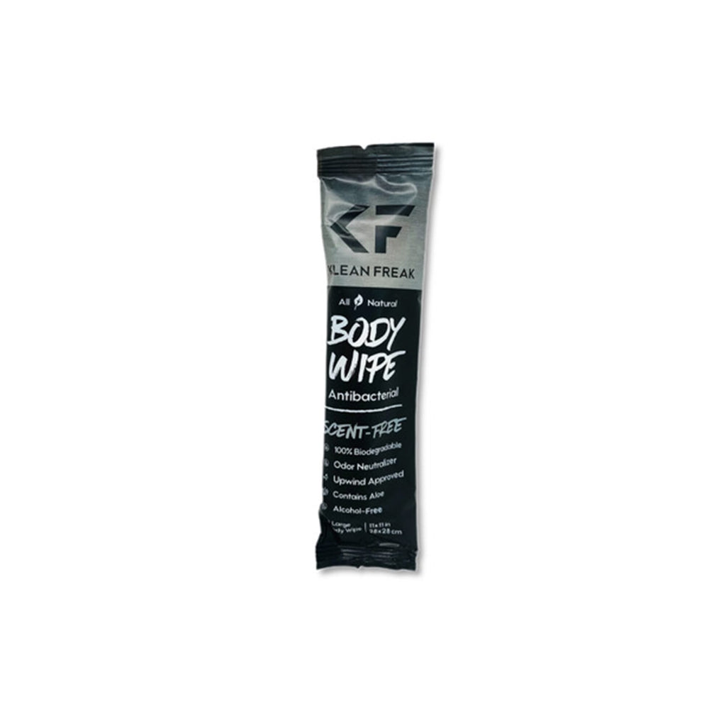 Klean Freak Body Wipes Single Sachet - Scent Free