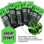 Klean Freak Body Wipes Single Sachet - Tea Tree