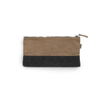 BareBones - Neelum Small Zipper Pouch (Khaki) -DISCONTINUED