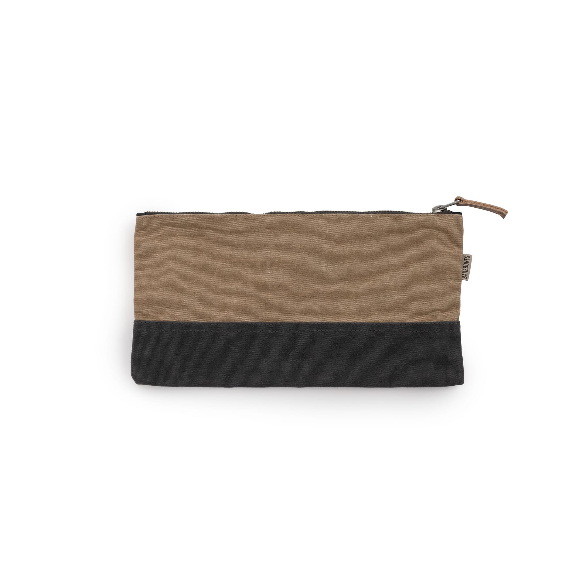 BareBones - Neelum Small Zipper Pouch (Khaki) -DISCONTINUED