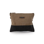 Barebones Neelum Large Zipper Pouch (Khaki)