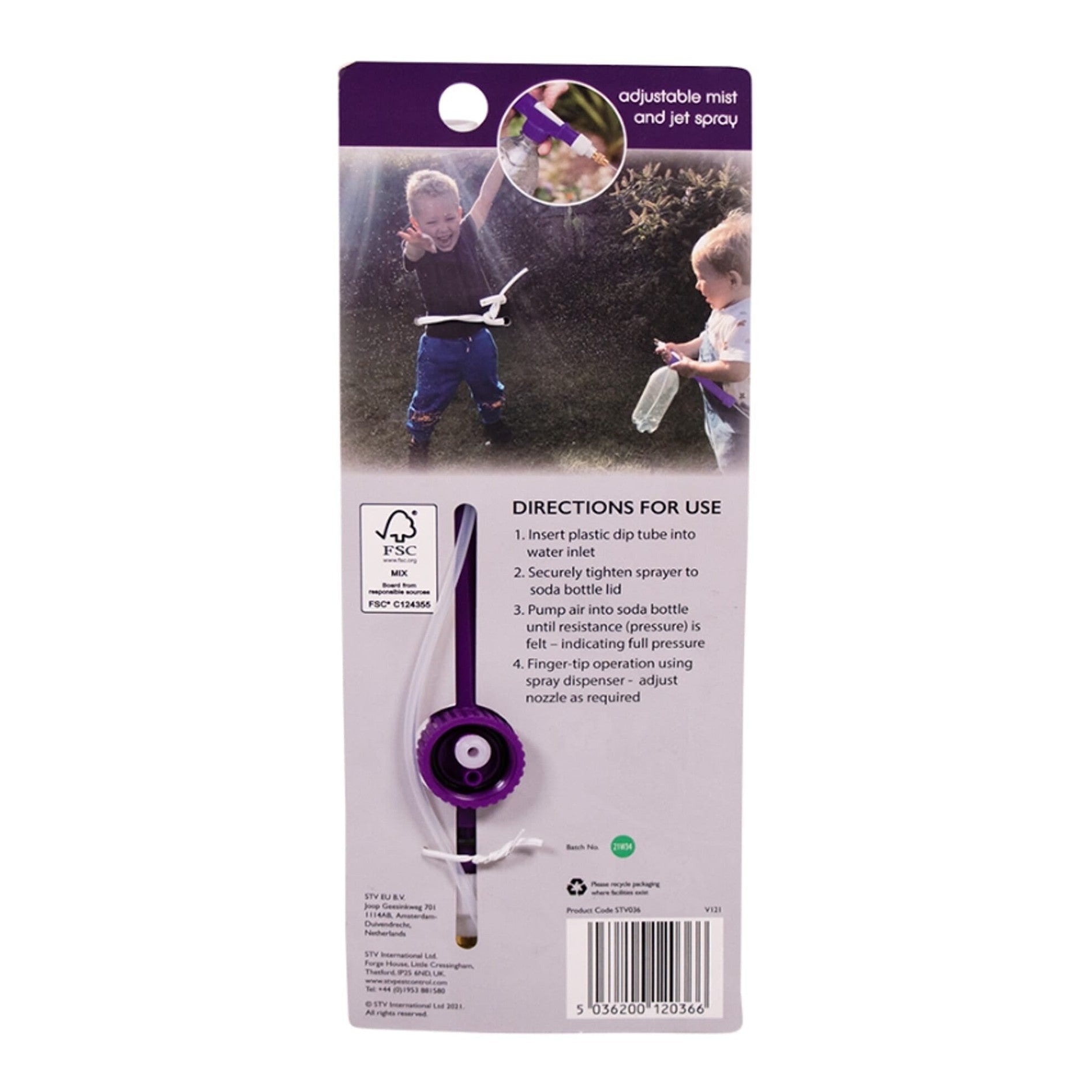 STV Recycled Soda Bottle Pressure Sprayer