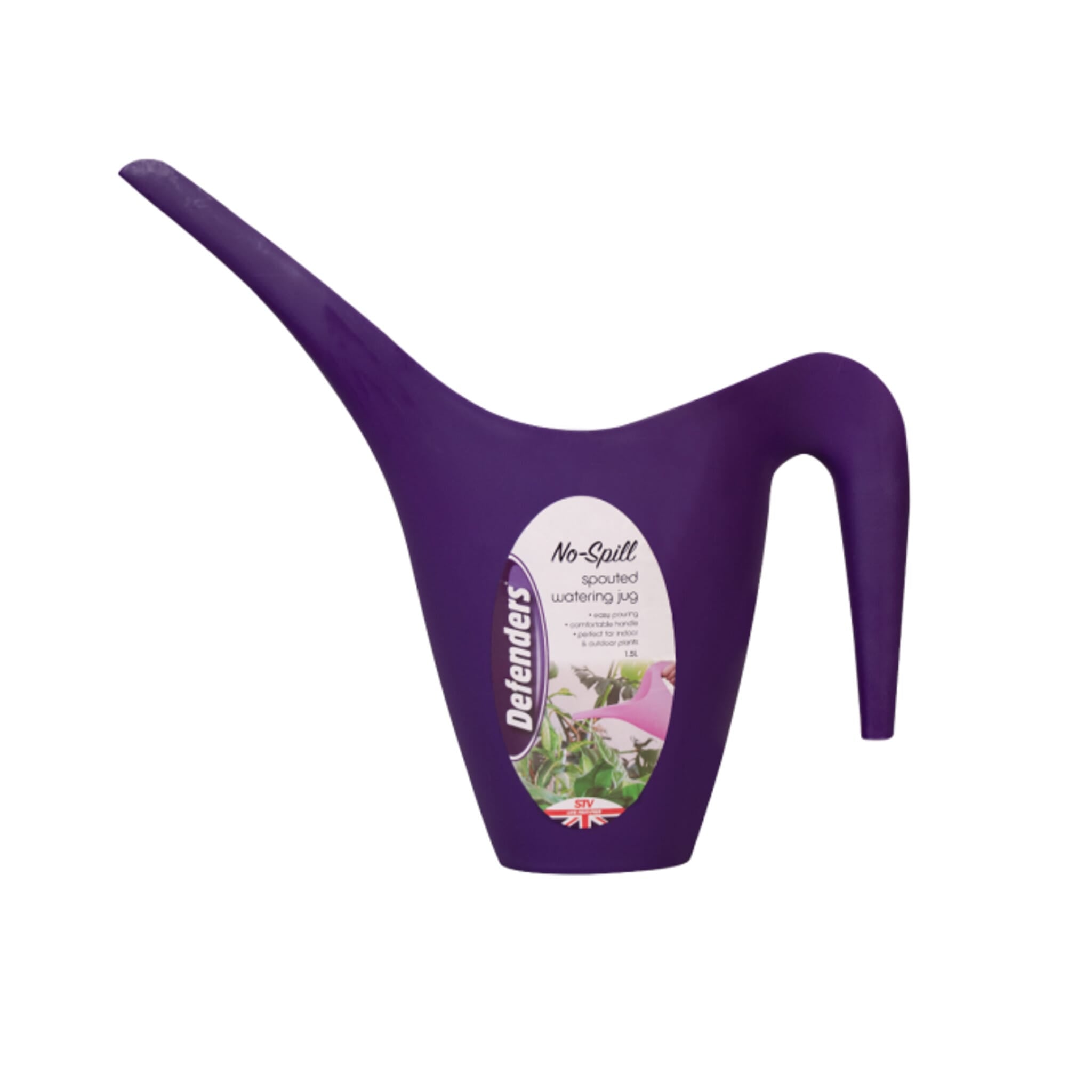 STV No-Spill Spouted Watering Jug - 1.5L - Assorted Colours