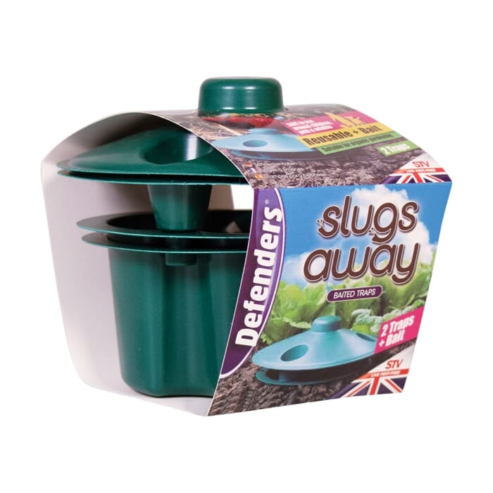 مصيدة القواقع الجاهزة للاستخدام من STV Slugs Away® - عبوة مزدوجة
